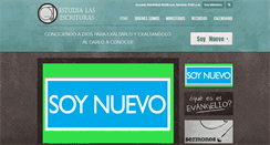 Desktop Screenshot of estudialasescrituras.org